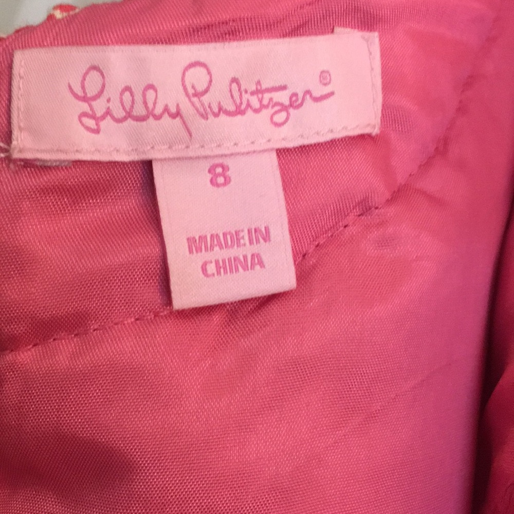 Lilly Pulitzer Shift with Rhinestone Trim - Picture 5 of 5